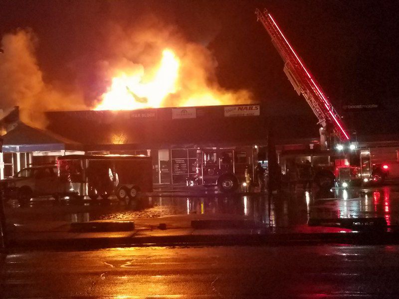 Lake Station fire